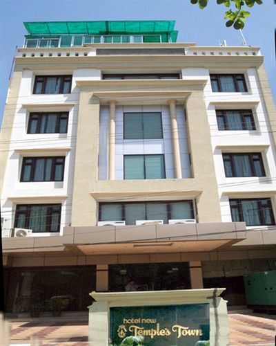 Hotel New Temples Town Varanasi Exteriör bild