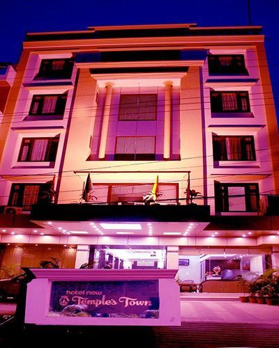 Hotel New Temples Town Varanasi Exteriör bild